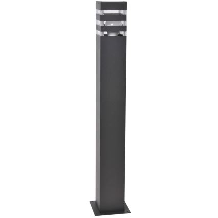 LED RGBW ściemnialna lampa zewnętrzna TEKSAS 1xE27/12W/230V 2700-6500K Wi-Fi 74 cm IP44 antracyt