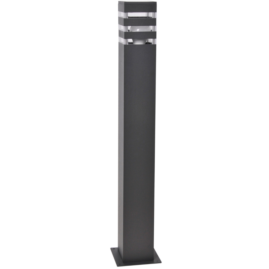LED RGBW ściemnialna lampa zewnętrzna TEKSAS 1xE27/12W/230V 2700-6500K Wi-Fi 74 cm IP44 antracyt