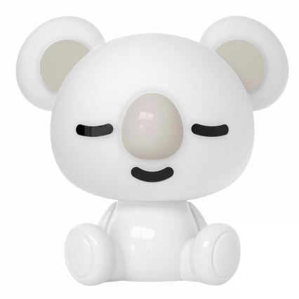 LED RGBW Ściemnialna lampka nocna dla dzieci LED/2,5W/230V koala biała