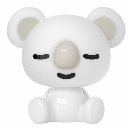 LED RGBW Ściemnialna lampka nocna dla dzieci LED/2,5W/230V koala biała