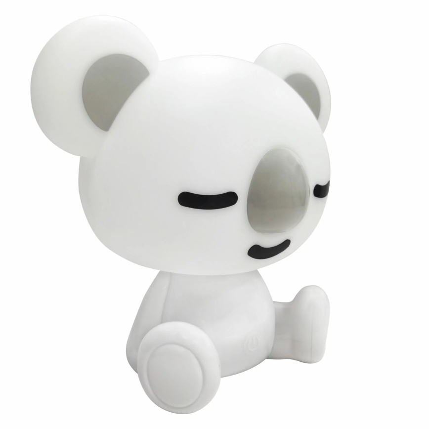 LED RGBW Ściemnialna lampka nocna dla dzieci LED/2,5W/230V koala biała