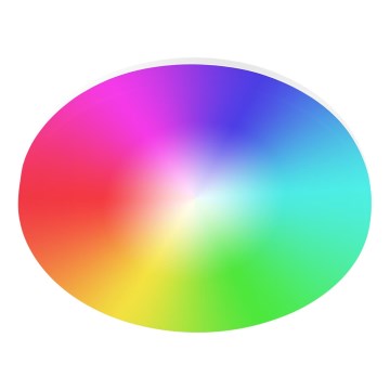 LED RGBW ściemnialna łazienkowa oprawa sufitowa LED/15W/230V 3000-6500K śr. 22 cm IP54 biała Wi-Fi