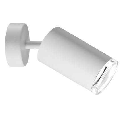 LED RGBW ściemnialna łazienkowa oprawa punktowa TURYN 1xGU10/4,8W/230V 3000K IP44 biała + zdalne sterowanie