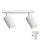 LED RGBW ściemnialna oprawa punktowa do łazienki TURYN 2xGU10/4,8W/230V 3000K IP44 biała + pilot zdalnego sterowania