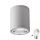LED RGBW ściemnialna oprawa punktowa JUPITER 1xE27/6,5W/230V 2700-6500K Wi-Fi śr. 9,8 cm szara