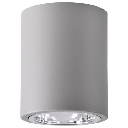 LED RGBW ściemnialna oprawa punktowa JUPITER 1xE27/6,5W/230V 2700-6500K Wi-Fi śr. 9,8 cm szara