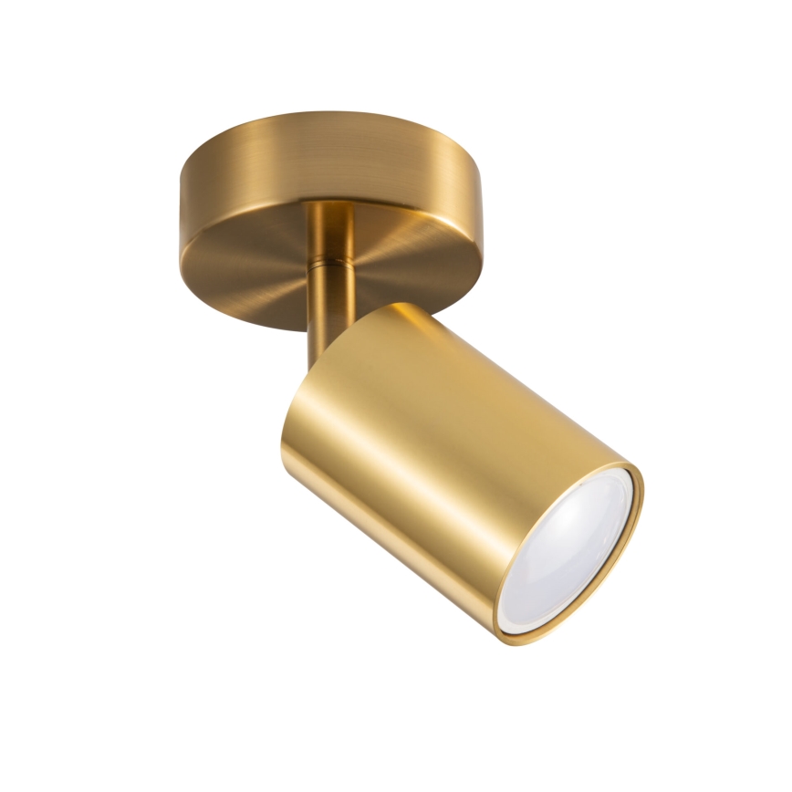 LED RGBW ściemnialna ścienna oprawa punktowa GOLDI 1xGU10/6,5W/230V 2700-6500K Wi-Fi złota