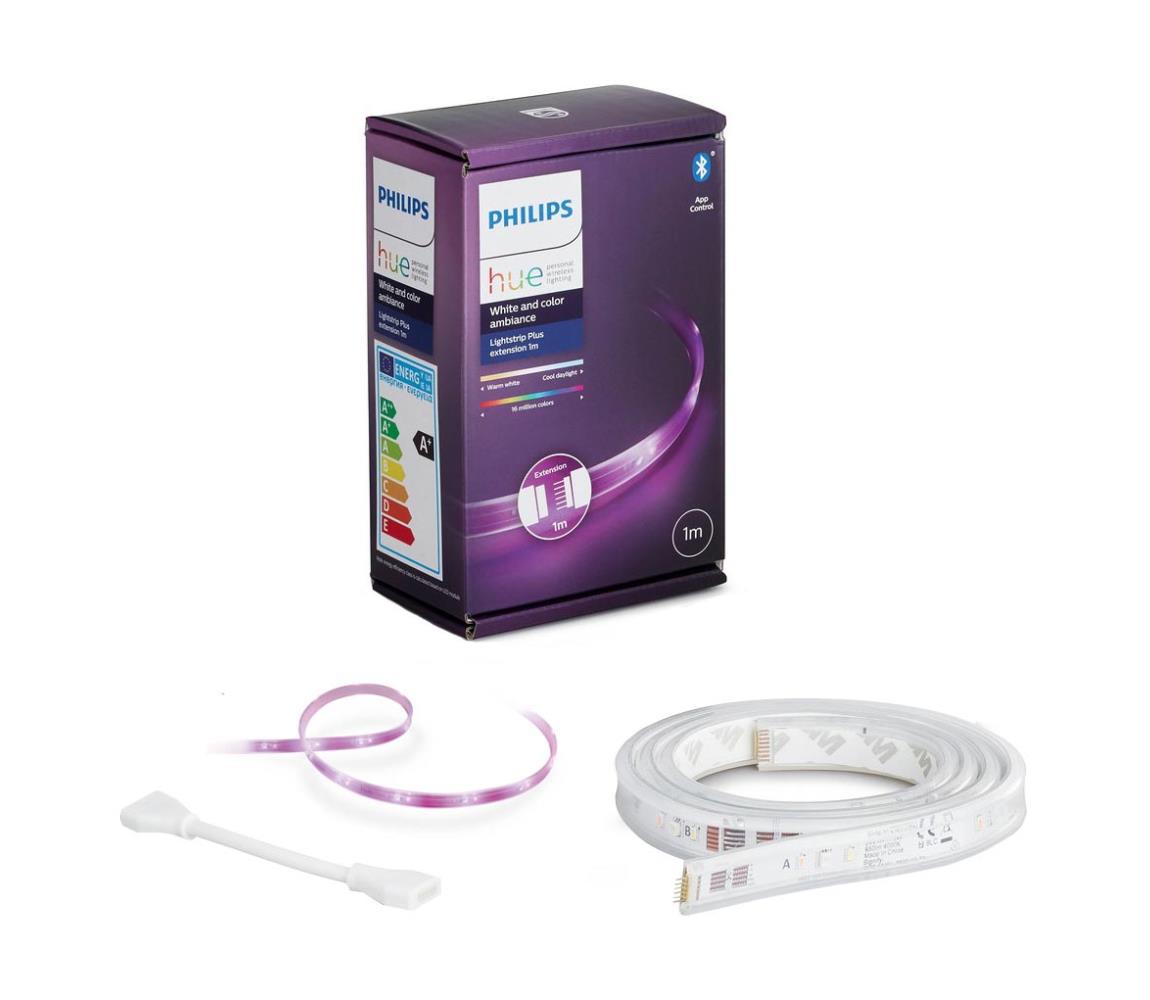 LED RGBW Ściemnialna taśma Philips Hue WHITE AND COLOR AMBIANCE 1m LED/11W/12V