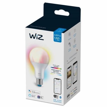 LED RGBW Ściemnialna żarówka A67 E27/13W/230V 2200-6500K CRI 90 Wi-Fi -WiZ