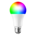 LED RGBW ściemnialna żarówka E27/9W/230V 3000-6500K Wi-Fi Tuya