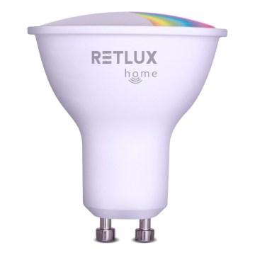 LED RGBW ściemnialna żarówka MR16 GU10/4,5W/230V 2700-6500K Wi-Fi Tuya