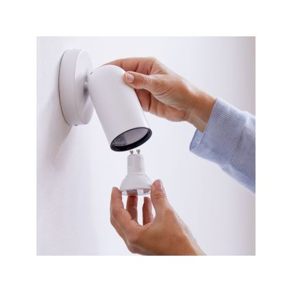 LED RGBW Ściemnialna żarówka PAR16 GU10/4,7W/230V 2200-6500K CRI 90 Wi-Fi - WiZ