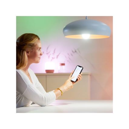 LED RGBW Ściemnialna żarówka PAR16 GU10/4,7W/230V 2200-6500K CRI 90 Wi-Fi - WiZ
