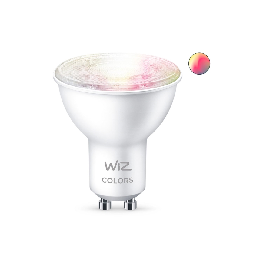 LED RGBW Ściemnialna żarówka PAR16 GU10/4,7W/230V 2200-6500K CRI 90 Wi-Fi - WiZ