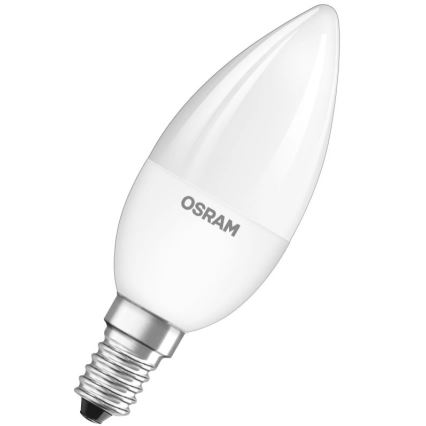 LED RGBW Ściemnialna żarówka STAR E14/4,5W/230V 2700K + pilot – Osram