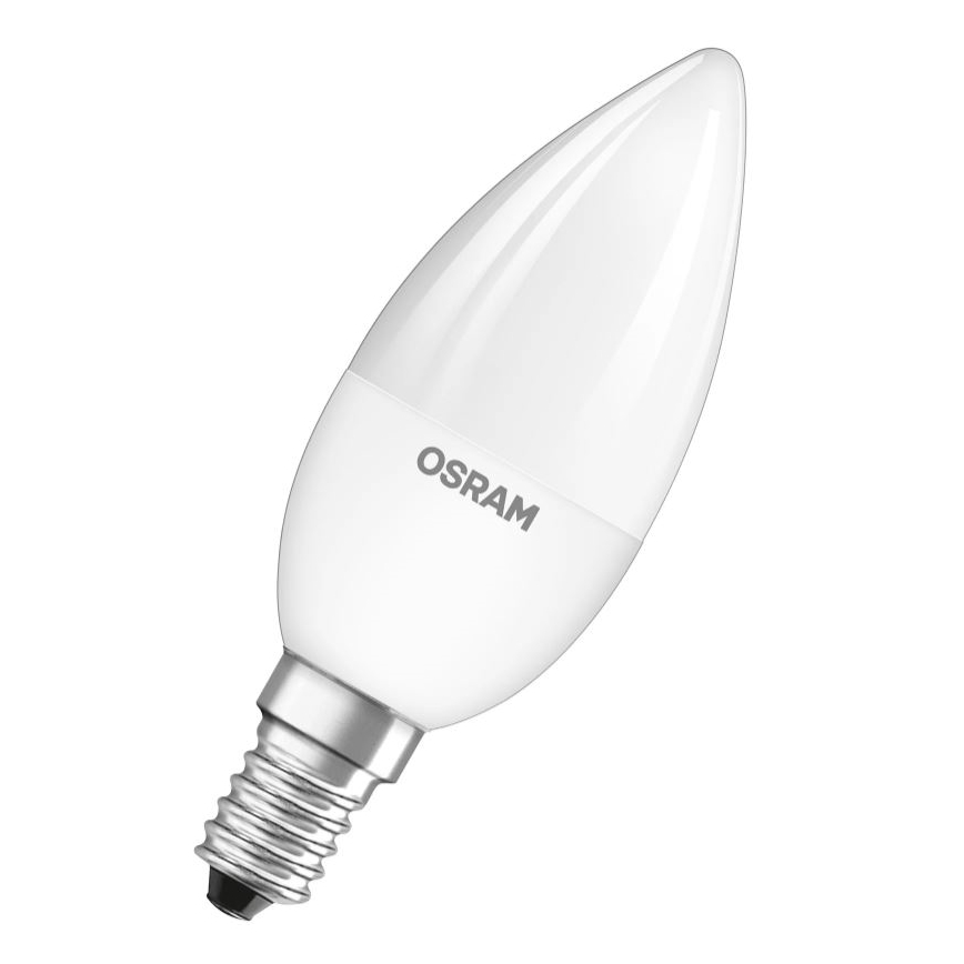 LED RGBW Ściemnialna żarówka STAR E14/4,5W/230V 2700K + pilot – Osram