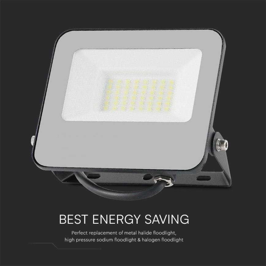 LED RGBW Ściemnialny naświetlacz LED/30W/230V IP65 szary + pilot zdalnego sterowania