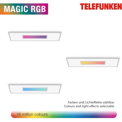 LED RGBW ściemnialny panel LED/20W/230V 3000-6500K 25x100 cm srebrny + pilot zdalnego sterowania