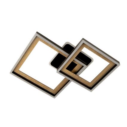 LED RGBW ściemnialny plafon sufitowy LED/75W/230V 3000-6500K z pilotem