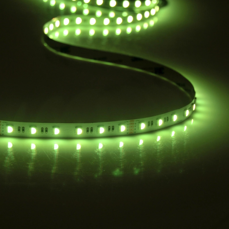 LED RGBW Ściemniana taśma 3m LED/22W/24/230V + pilot