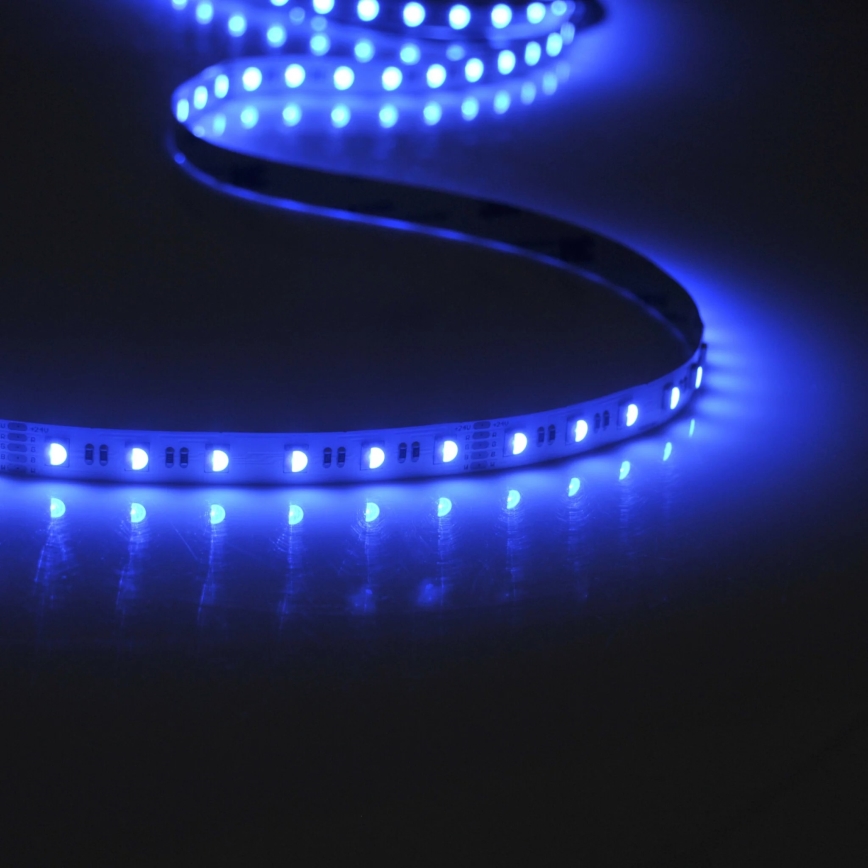 LED RGBW Ściemniana taśma 3m LED/22W/24/230V + pilot