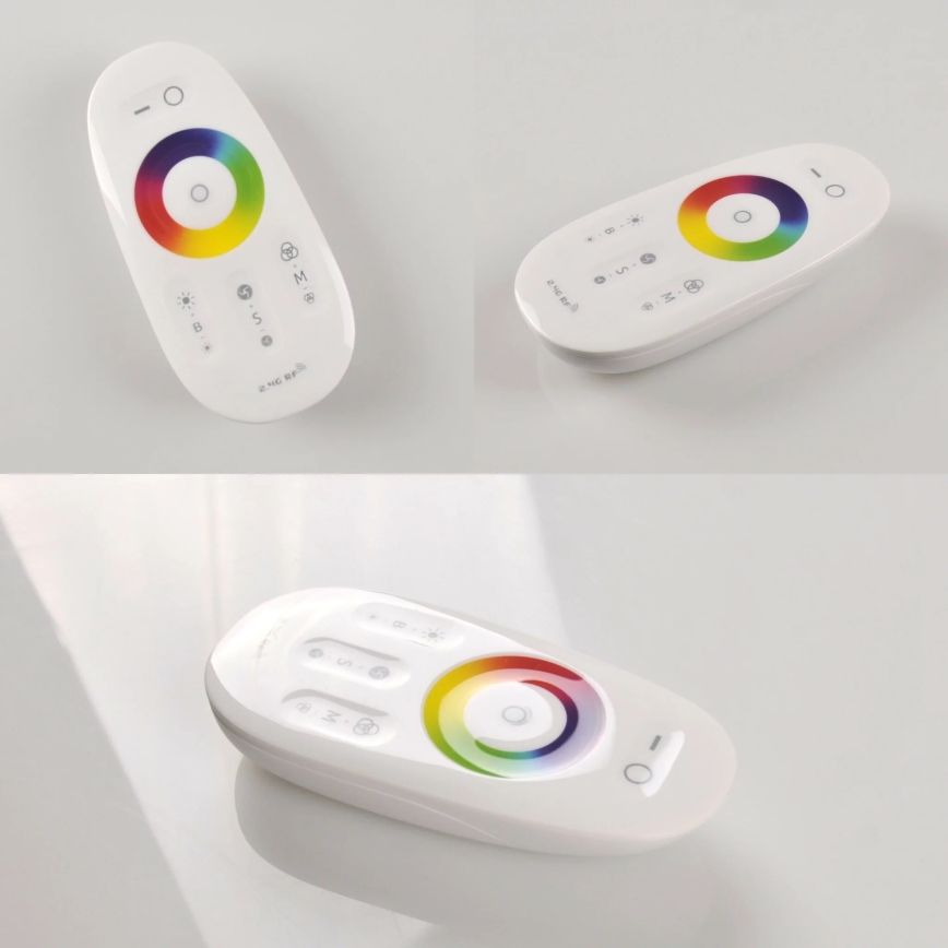 LED RGBW Ściemniana taśma 3m LED/22W/24/230V + pilot