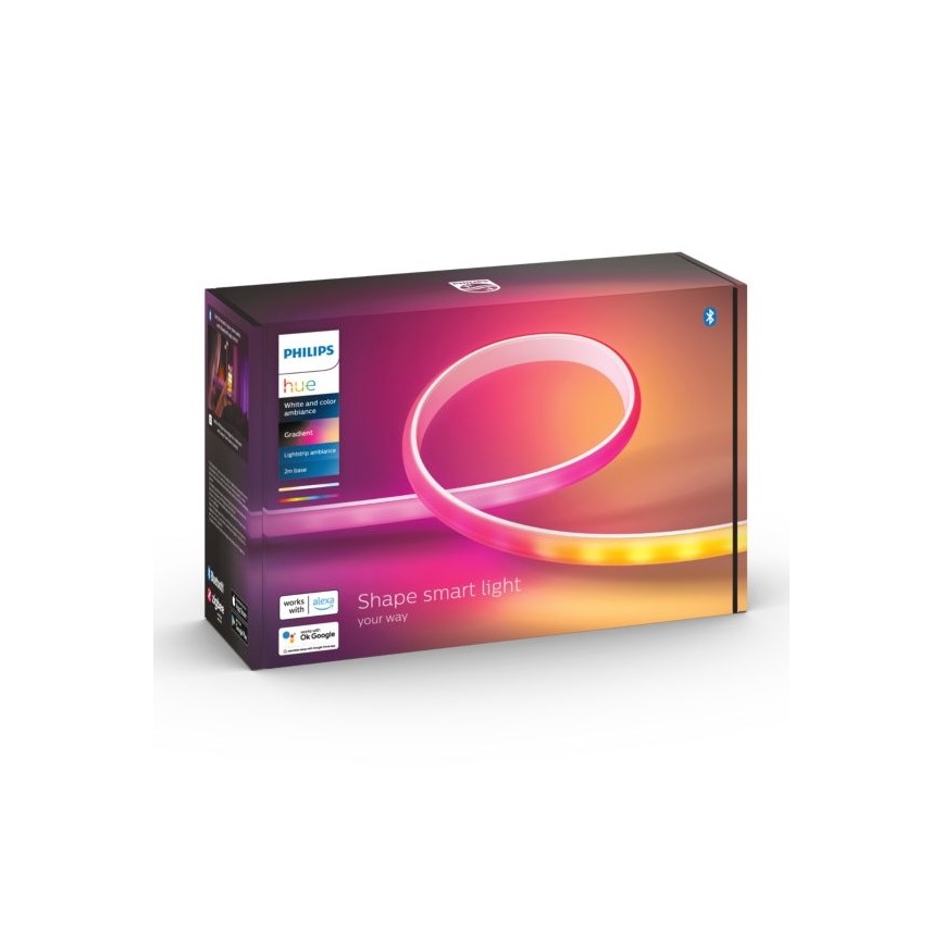 LED RGBW Ściemniana taśma Philips Hue WHITE AND COLOR AMBIANCE LED/20W/230V 2 m