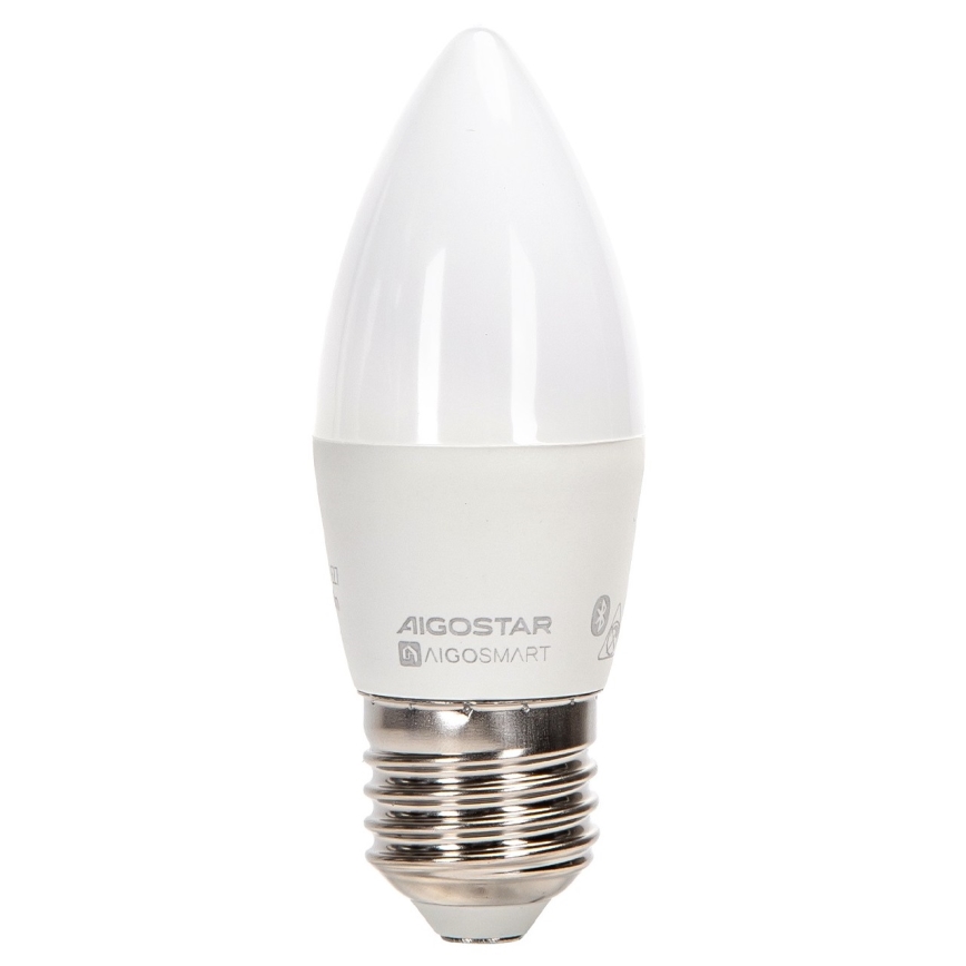 Ściemniana żarówka LED RGBW C37 E27/4,9W/230V 2700-6500K - Aigostar