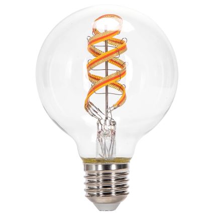 LED RGBW Żarówka FILAMENT G80 E27/4,9W/230V 2700K - Aigostar