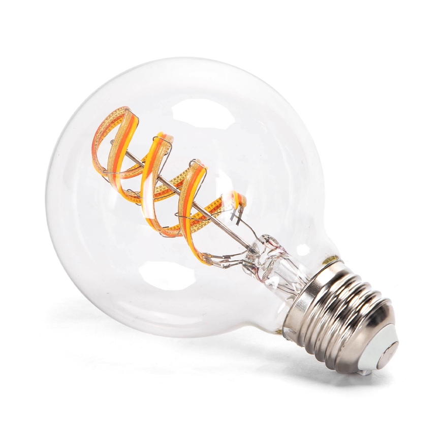 Ściemniana żarówka LED RGBW FILAMENT MESH Smart G80 E27/4,9W/230V 2700K - Aigostar