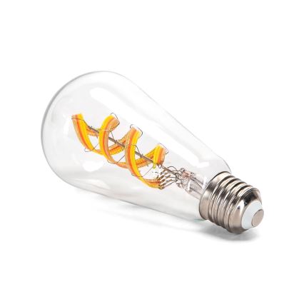 LED RGBW Żarówka FILAMENT ST64 E27/4,9W/230V 2700-6500K - Aigostar