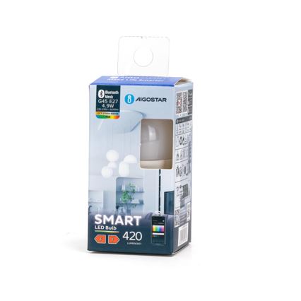 Ściemniana żarówka LED RGBW MESH Smart G45 E27/4,9W/230V 2700-6500K - Aigostar