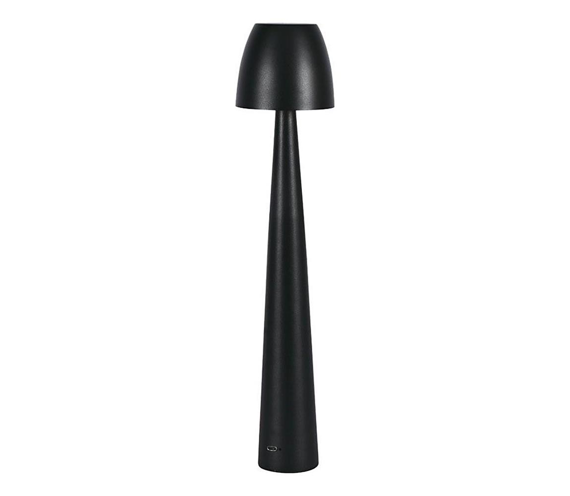 LED Ściemn. ładowalna dotykowa lampa stołowa LED/3W/5V 3000-6000K czarny