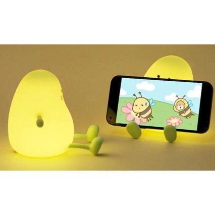 LED Ściemnialna akumulatorowa lampka nocna dla dzieci LED/1W/5V 3000K 800 mAh mango
