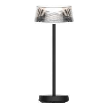 LED Ściemn. dotykowa zewn. lampa stołowa CASABLANCA LED/3,4W/5V USB 3600 mAh IP44 czarny