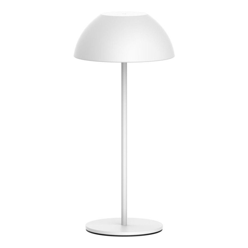 LED Ściemn. dotykowa zewn. lampa stołowa TANZANIA LED/1,8W/5V USB 1800 mAh IP44 biały