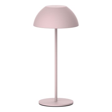 LED Ściemn. dotykowa zewn. lampa stołowa TANZANIA LED/1,8W/5V USB 1800 mAh IP44 różowe