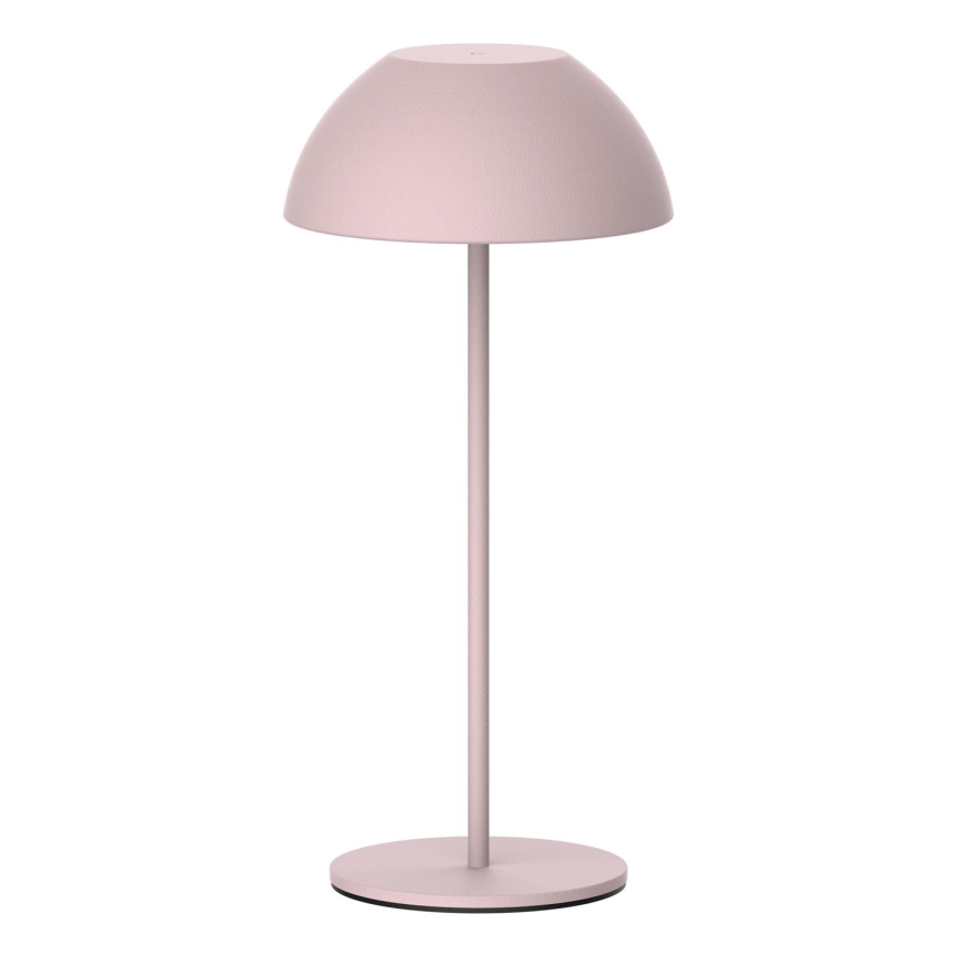 LED Ściemn. dotykowa zewn. lampa stołowa TANZANIA LED/1,8W/5V USB 1800 mAh IP44 różowe