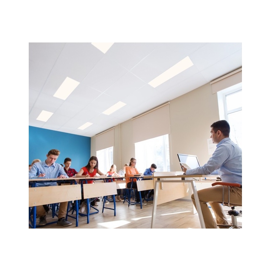 LED Ściemnialny panel natynkowy CAPRI LED/25/36/40W/230V 3000/4000/5700K IP44 30x120 cm