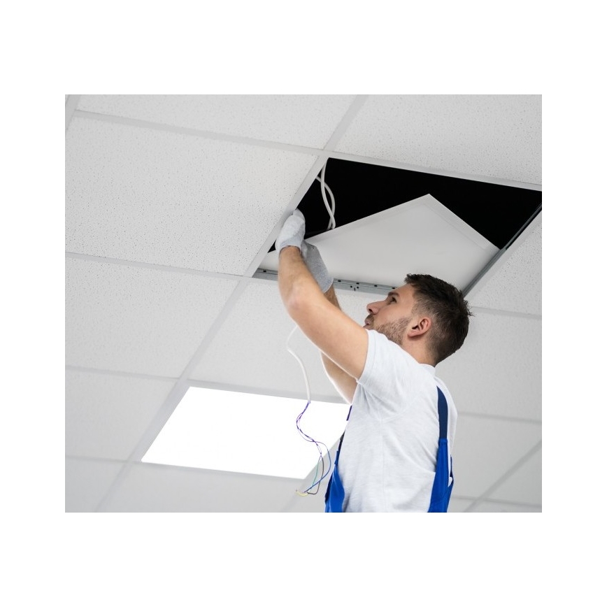 LED Ściemnialny panel natynkowy CAPRI LED/25/36/40W/230V 3000/4000/5700K UGR&lt;19 IP44 60x60 cm