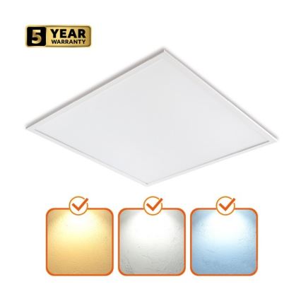 LED Ściemnialny panel natynkowy CAPRI LED/25/36/40W/230V 3000/4000/5700K UGR&lt;19 IP44 60x60 cm
