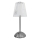 LED Ściemnialna akumulatorowa dotykowa lampa stołowa ELBA LED/1,6W/800 mAh matowy chrom/przezroczysty