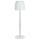 LED Ściemnialna akumulatorowa dotykowa lampa stołowa LED/3W/5V 3000K 1800 mAh biała