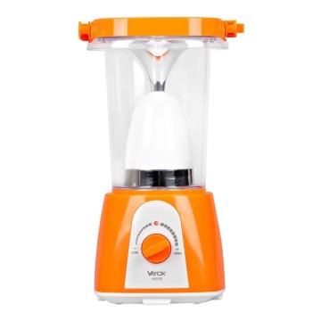 LED Ściemnialna akumulatorowa lampa solarna z funkcją power banku LED/230V 710 błyszcz. 1600 mAh