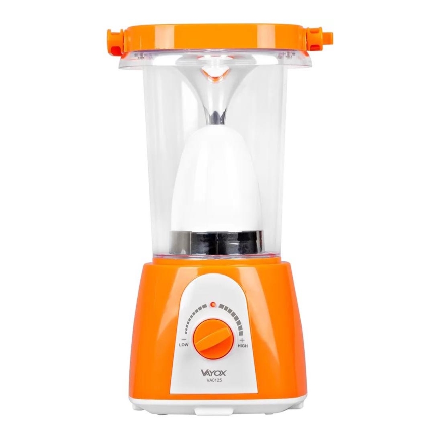 LED Ściemnialna akumulatorowa lampa solarna z funkcją power banku LED/230V 710 błyszcz. 1600 mAh