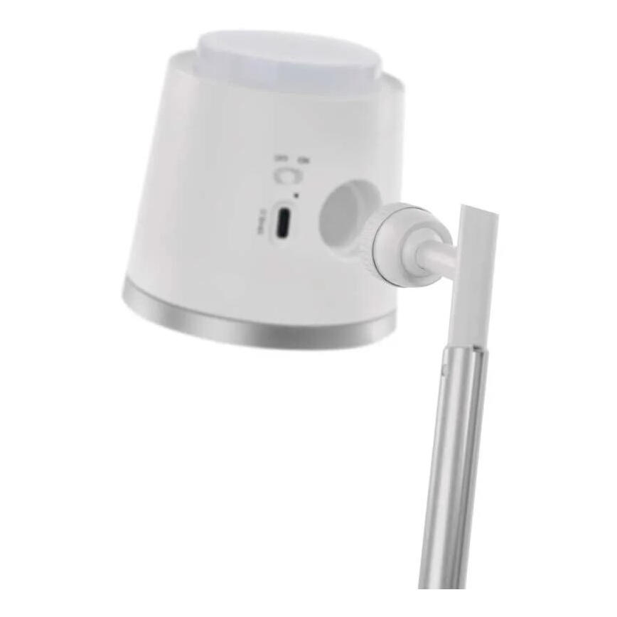 LED Ściemnialna akumulatorowa lampa stołowa 4w1 LED/6W/3,7V 3000K/4000K/6500K 1500mAh biały