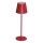 LED Ściemnialna akumulatorowa lampa stołowa INITA LED/1,2W/1800 mAh IP54 czerwony