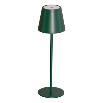 LED Ściemnialna akumulatorowa lampa stołowa INITA LED/1,2W/1800 mAh IP54 zielony