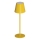 LED Ściemnialna akumulatorowa lampa stołowa INITA LED/1,2W/1800 mAh IP54 żółty