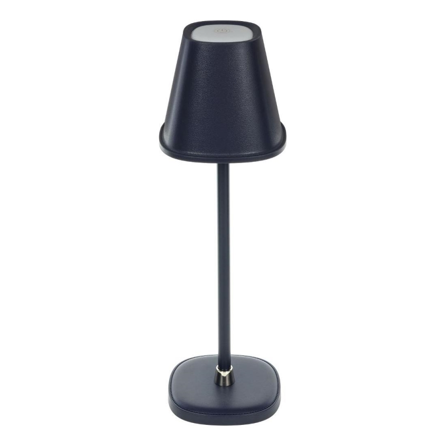 LED Ściemnialna akumulatorowa lampa stołowa LED/3W/1800 mAh ciemnoniebieski